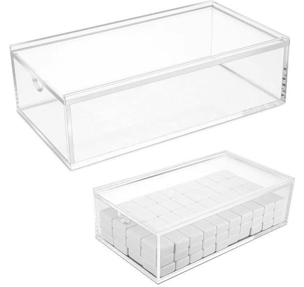 Acrylic Mahjong Storage Case | Clear Tile Display Box – Mahj Vibes